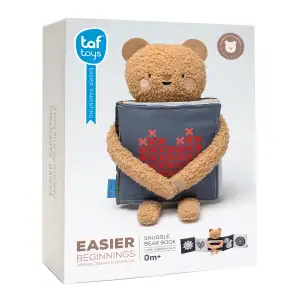 Розвивальна книжка-розкладушка 2-в-1 – ОБІЙМИ ВЕДМЕДИКА Taf Toys (13795)
