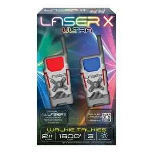 Набор игрушечных раций - LASER X ULTRA ДЛЯ ДВУХ ИГРОКОВ (87557)