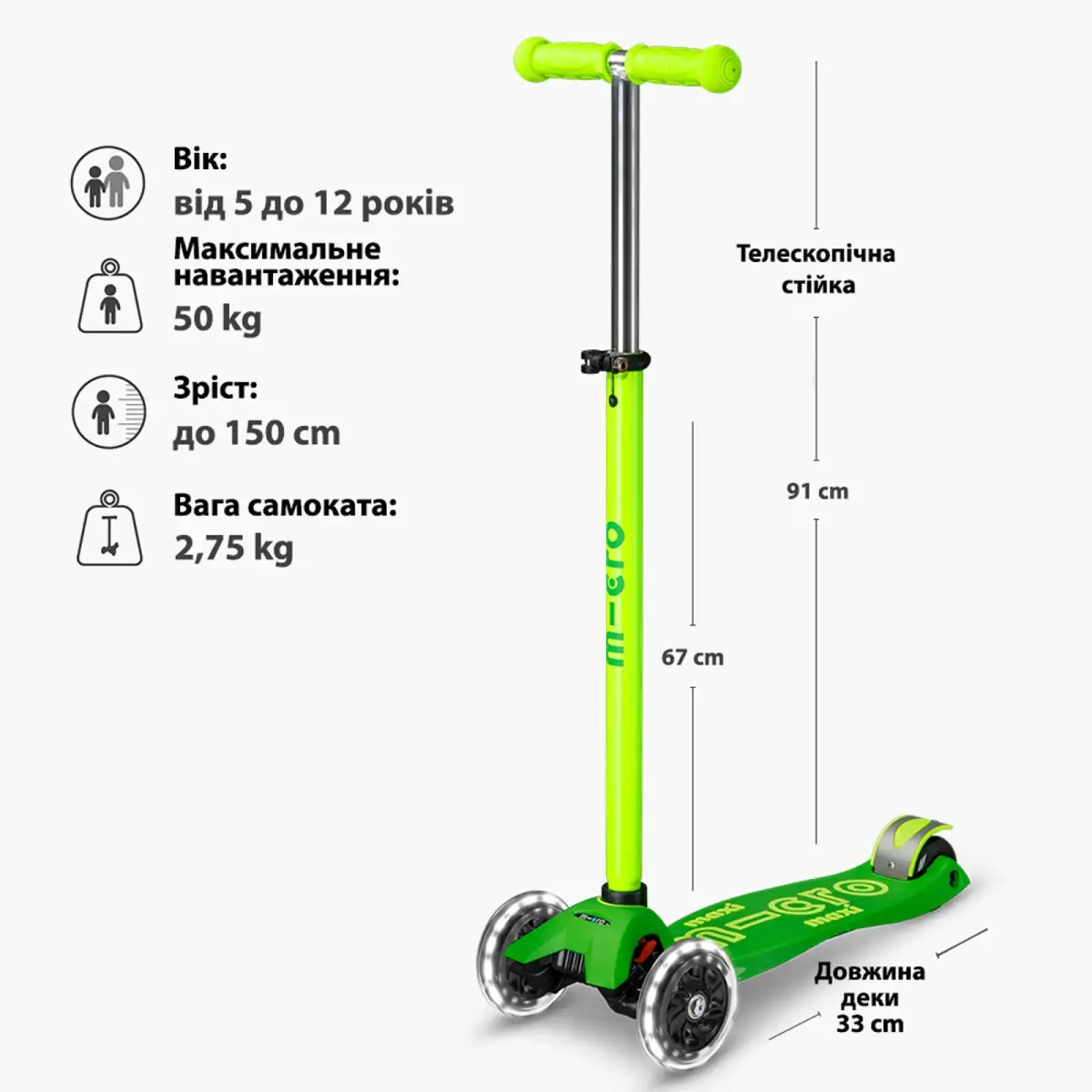 Самокат MICRO серии 
