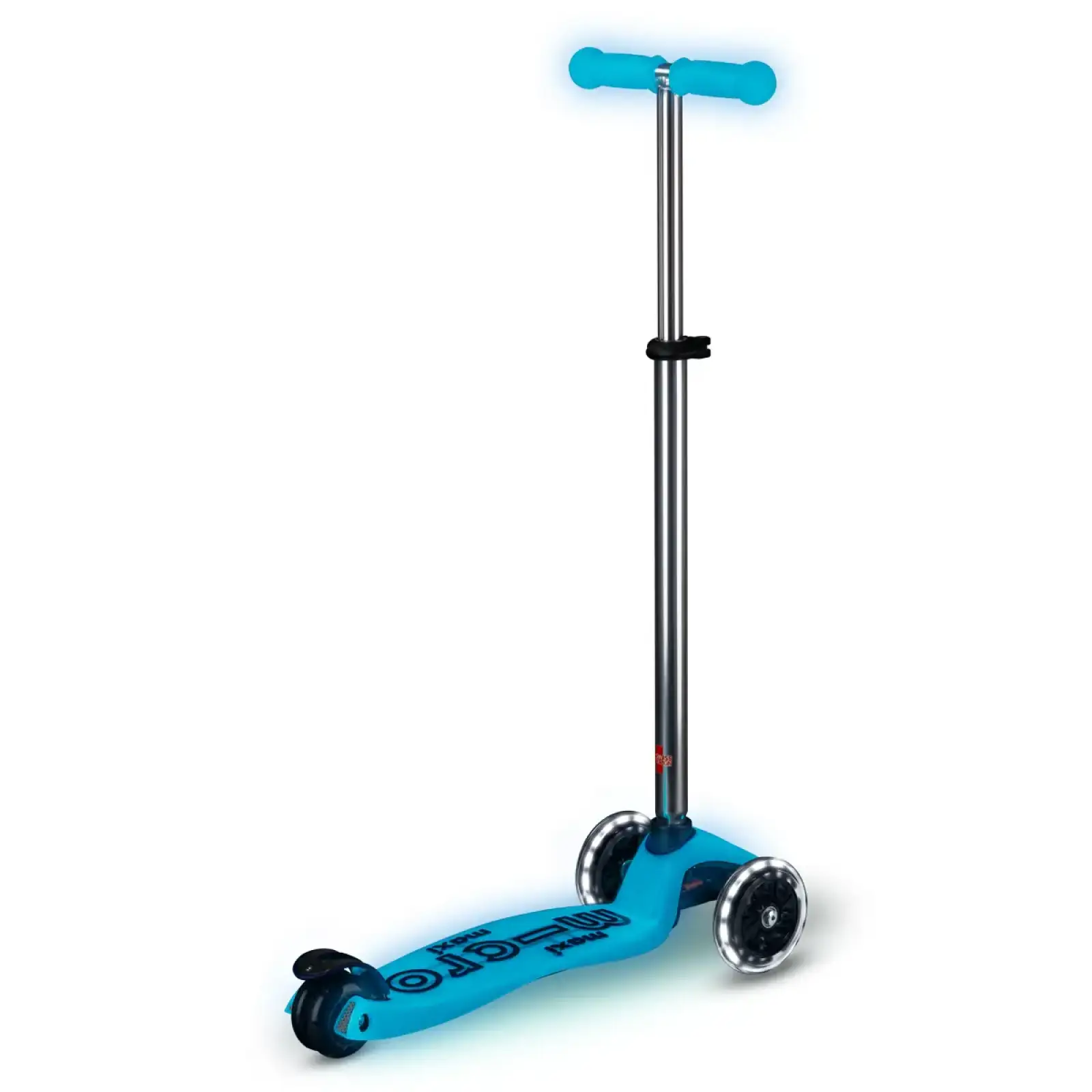 Самокат MICRO Maxi Deluxe Glow LED Синій (MMD366) UA