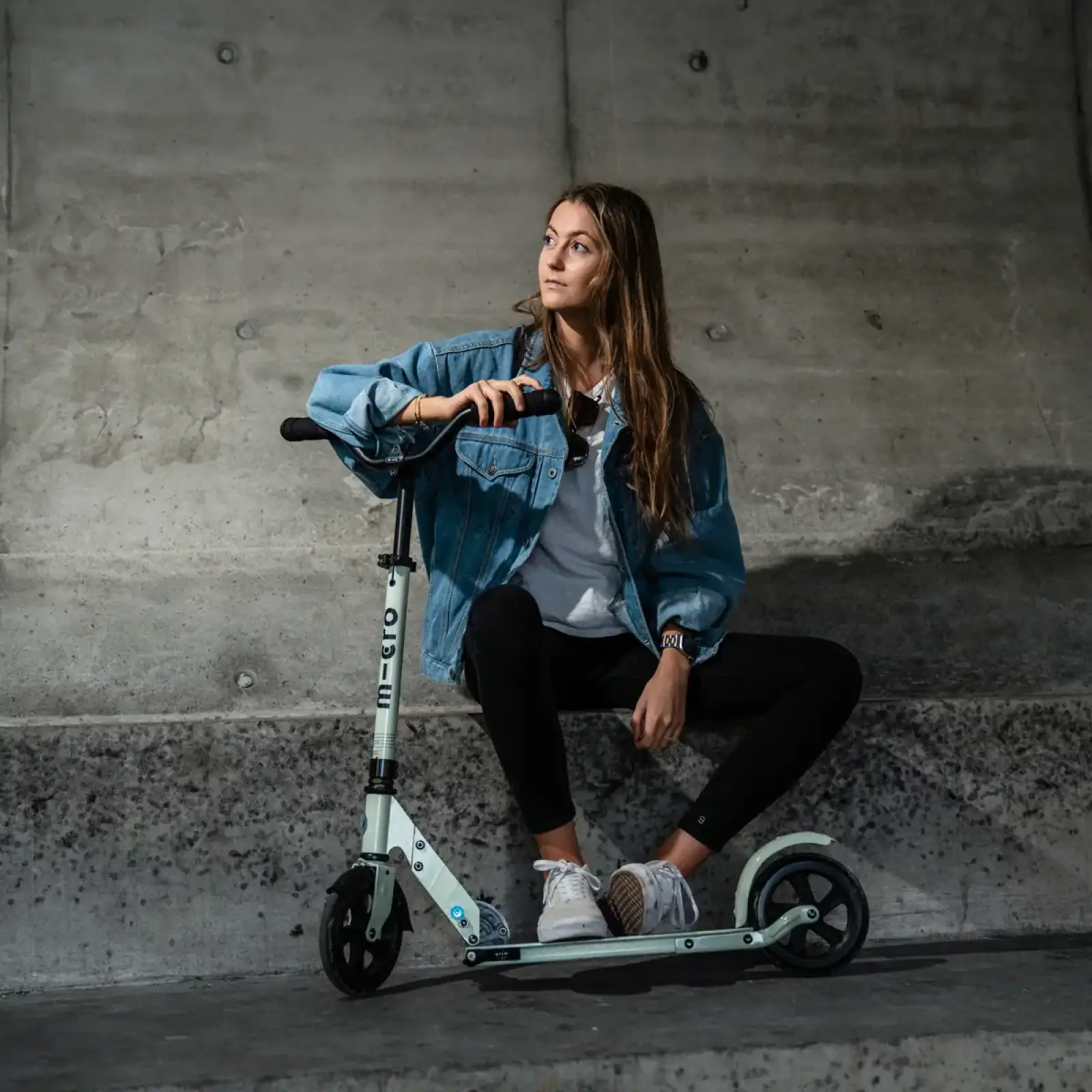Самокат MICRO Speed Deluxe Зелений (SA0211) UA