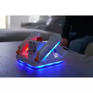 Игровой набор для лазерных боев - ПРОЕКТОР LASER X ANIMATED (2 игр. бластера, 3 слайда-цели) (52608)