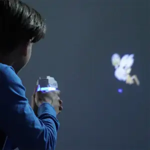 Игровой набор для лазерных боев - ПРОЕКТОР LASER X ANIMATED (2 игр. бластера, 3 слайда-цели) (52608)