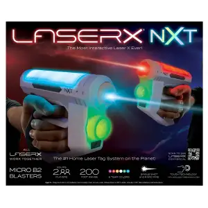 Игровой набор для лазерных боев – LASER X NXT MICRO ДЛЯ ДВУХ ИГРОКОВ (87538)