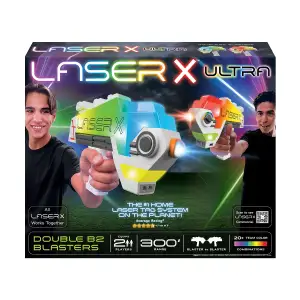 Ігровий набір для лазерних боїв - LASER X ULTRA ДЛЯ ДВОХ ГРАВЦІВ (87552)