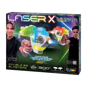 Ігровий набір для лазерних боїв - LASER X ULTRA ДЛЯ ДВОХ ГРАВЦІВ (87552)
