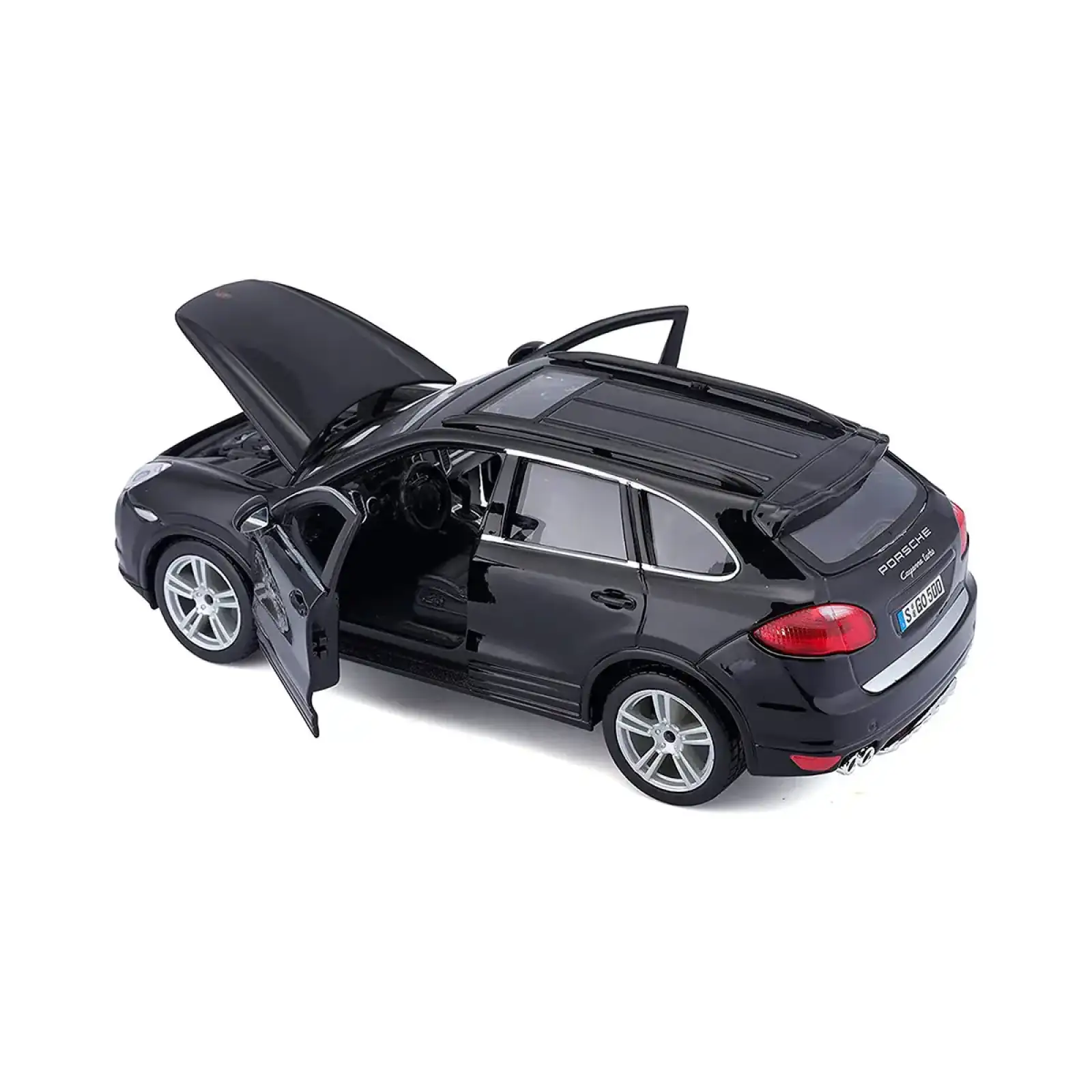 Автомодель - PORSCHE CAYENNE TURBO (асорті білий, жовтий, 1:24) Bburago (18-21056)