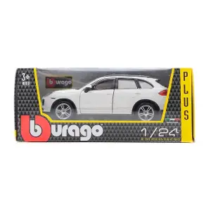 Автомодель - PORSCHE CAYENNE TURBO (асорті білий, жовтий, 1:24) Bburago (18-21056)