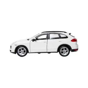 Автомодель - PORSCHE CAYENNE TURBO (асорті білий, жовтий, 1:24) Bburago (18-21056)
