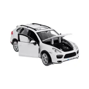 Автомодель - PORSCHE CAYENNE TURBO (асорті білий, жовтий, 1:24) Bburago (18-21056)