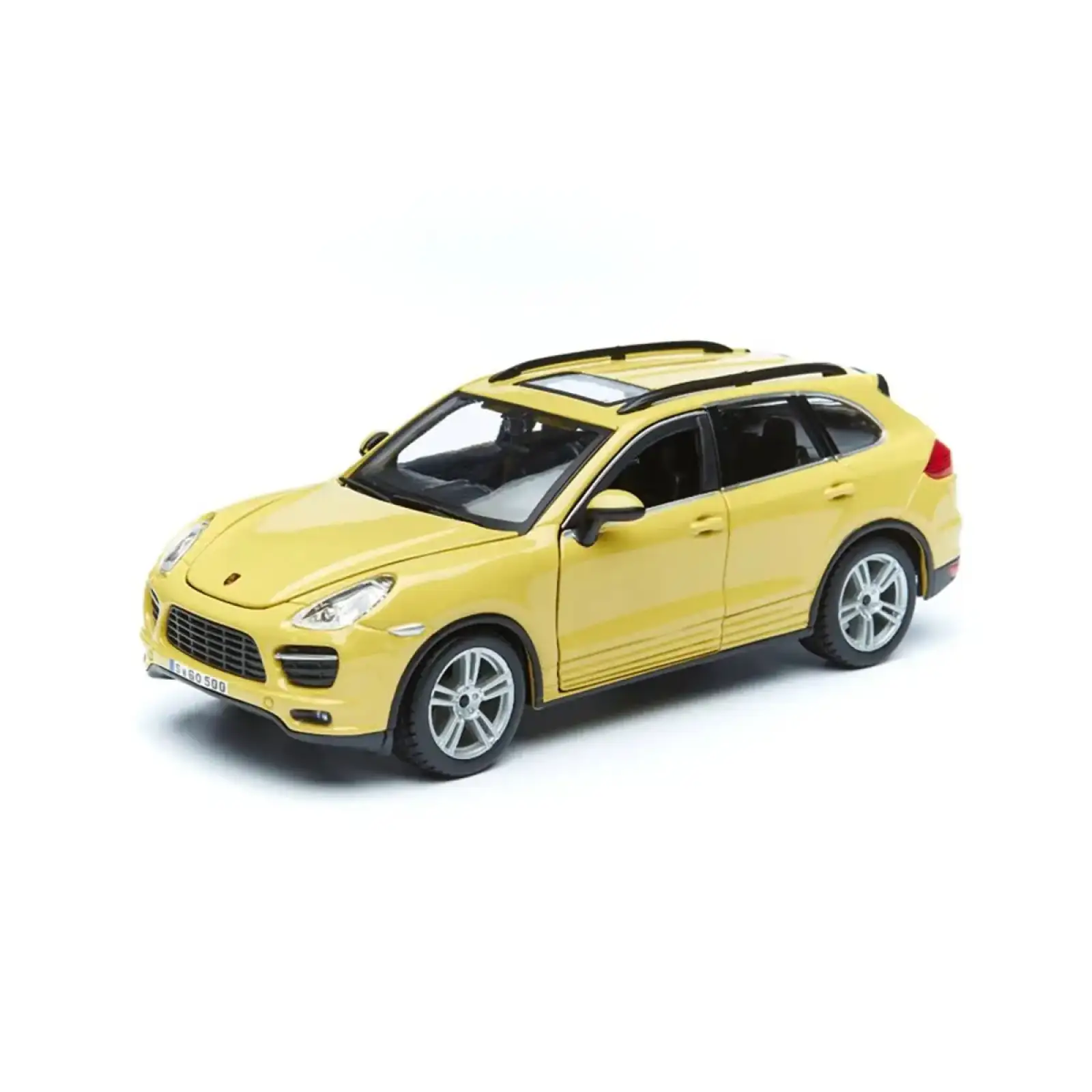 Автомодель - PORSCHE CAYENNE TURBO (асорті білий, жовтий, 1:24) Bburago (18-21056)