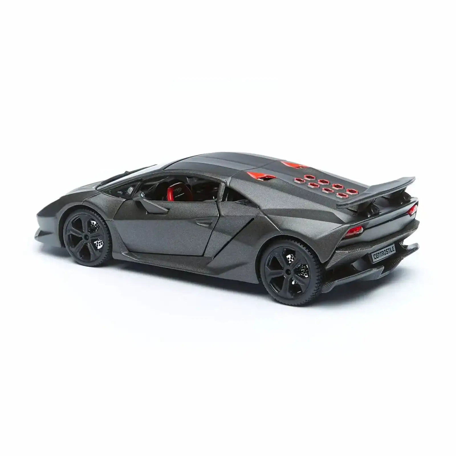 Автомодель - LAMBORGHINI SESTO ELEMENTO (сірий металік, 1:24) Bburago (18-21061)