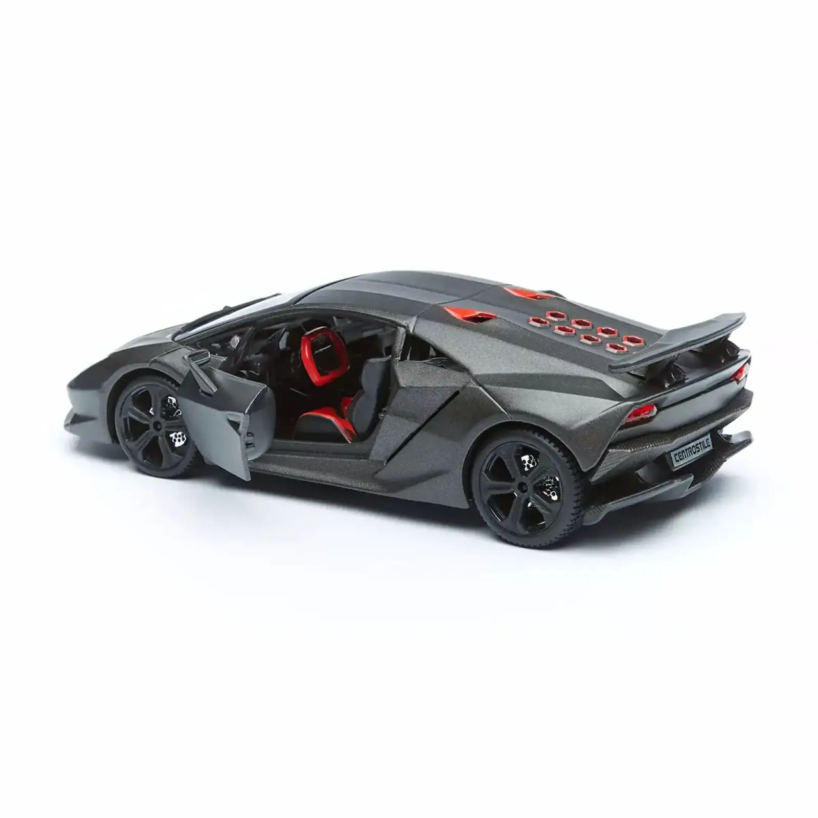 Автомодель - LAMBORGHINI SESTO ELEMENTO (сірий металік, 1:24) Bburago (18-21061)