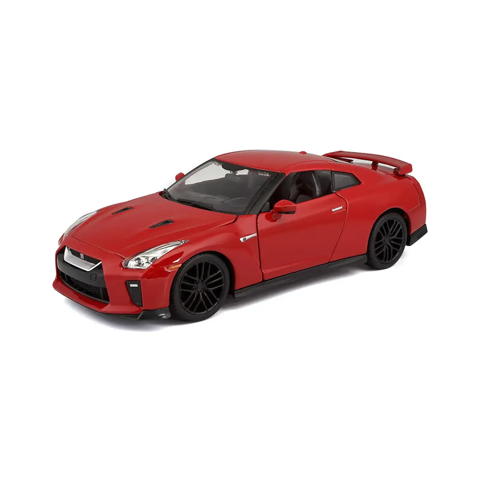 Автомодель - NISSAN GT-R (асорті червоний, білий металік, 1:24) Bburago (18-21082)