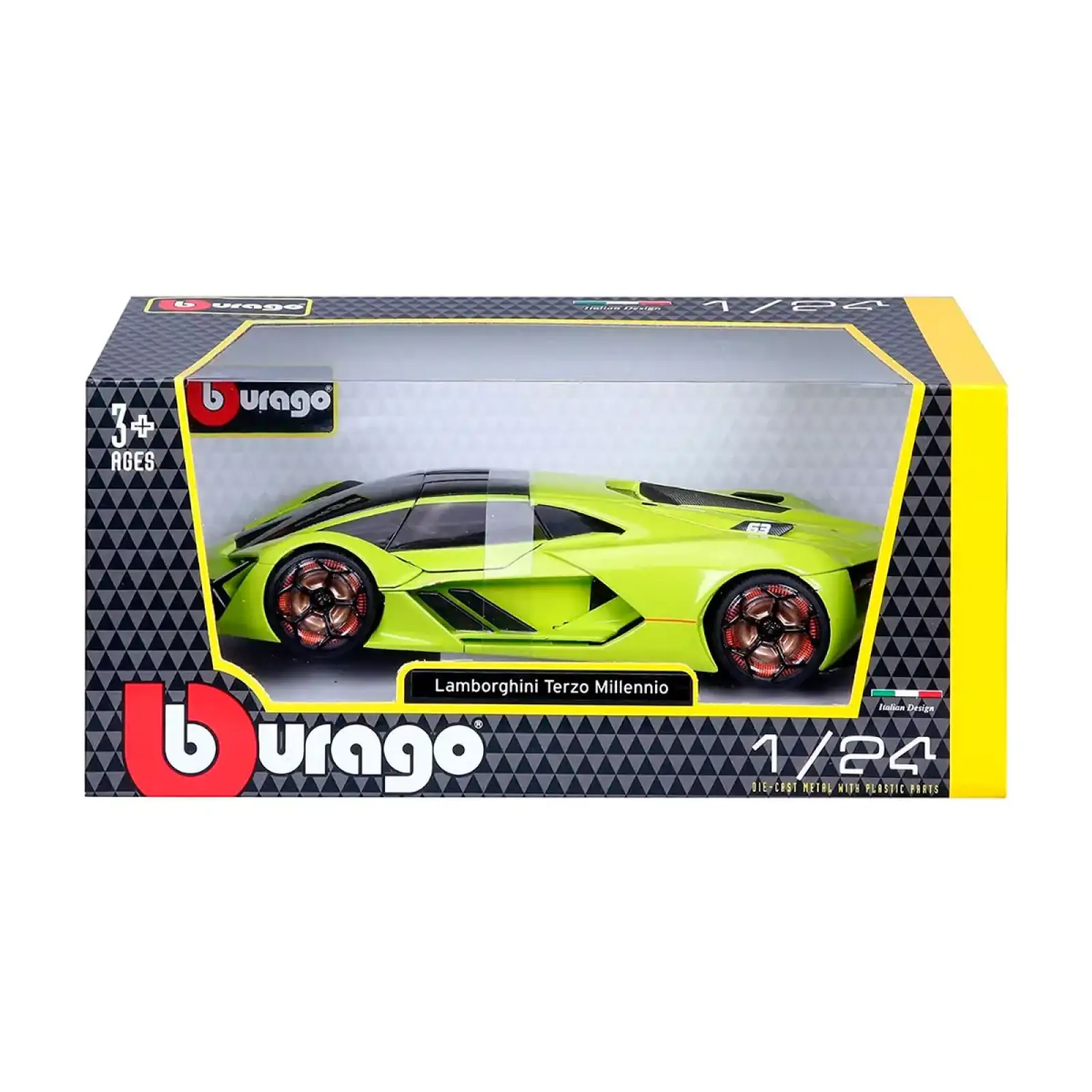Автомодель LAMBORGHINI TERZO MILLENNIO (1:24) Bburago (18-21094)