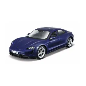 Автомодель PORSCHE TAYCAN TURBO S (асорті синій, білий, 1:24) Bburago (18-21098)