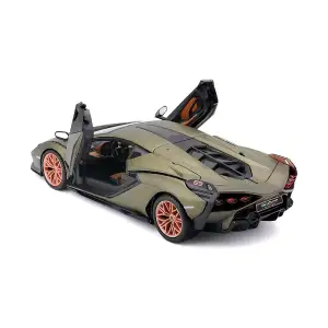Автомодель LAMBORGHINI SIÁN FKP 37 (ассорти зеленый металлик, красный металлик, 1:24) Bburago (18-21099)