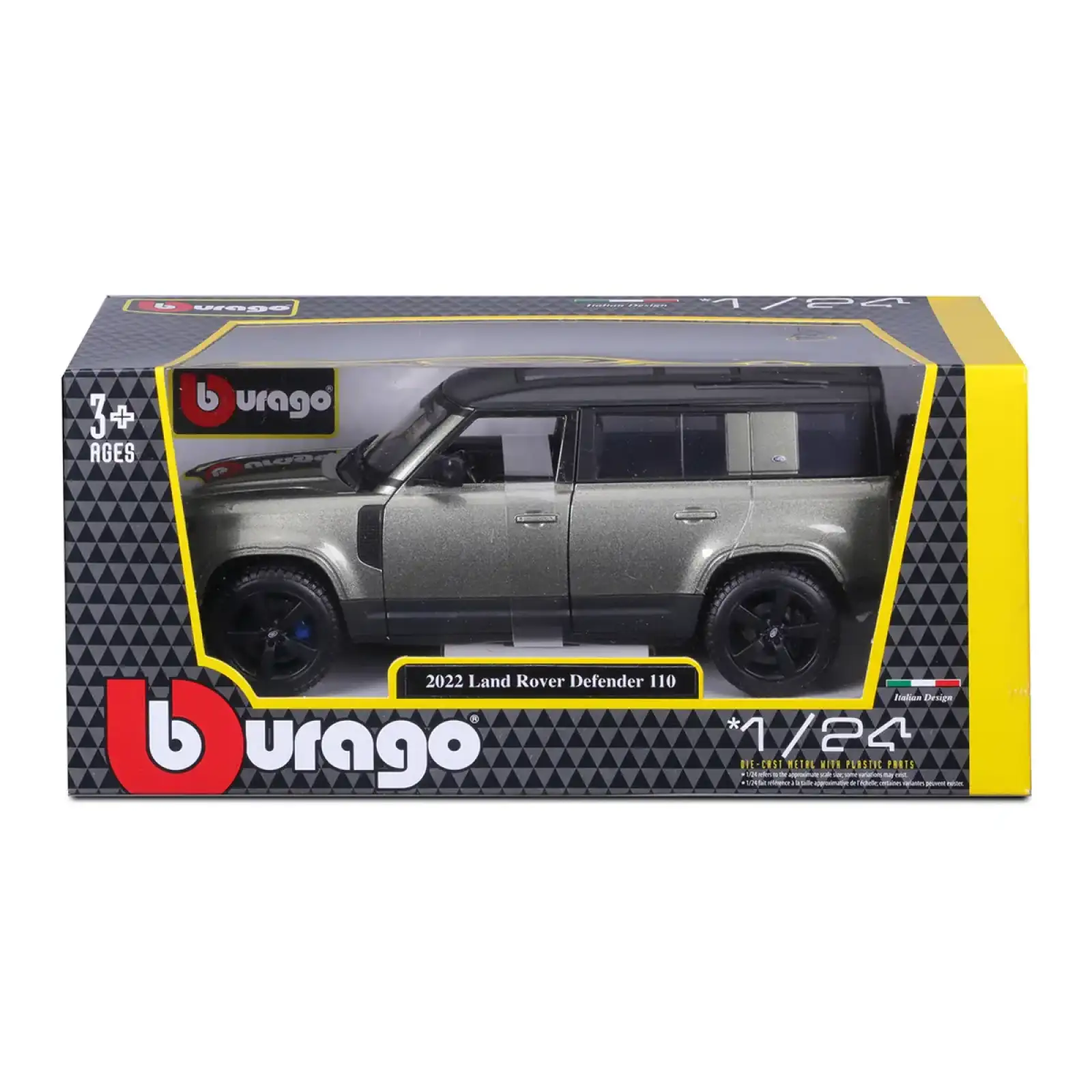 Автомодель LAND ROVER DEFENDER 110 (2022) (1:24) Bburago (18-21101)