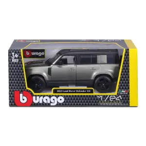 Автомодель LAND ROVER DEFENDER 110 (2022) (1:24) Bburago (18-21101)
