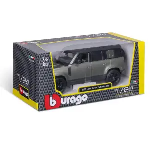 Автомодель LAND ROVER DEFENDER 110 (2022) (1:24) Bburago (18-21101)