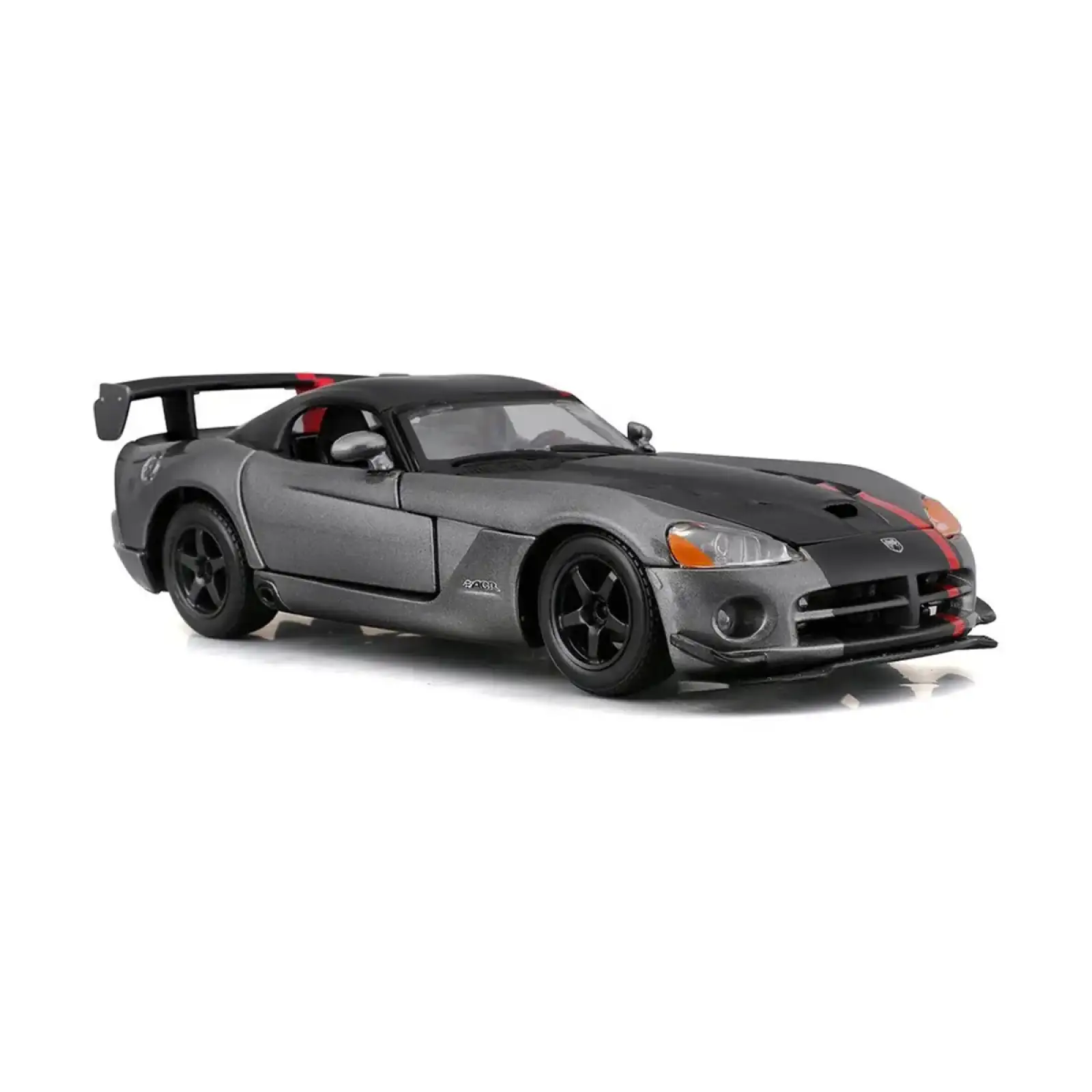 Автомодель DODGE VIPER SRT10 ACR (ассорти оранж-черн металлик, красн-черн металлик, 1:24) Bburago (18-22114)