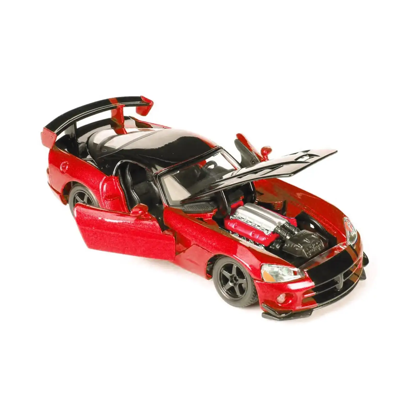 Автомодель DODGE VIPER SRT10 ACR (ассорти оранж-черн металлик, красн-черн металлик, 1:24) Bburago (18-22114)
