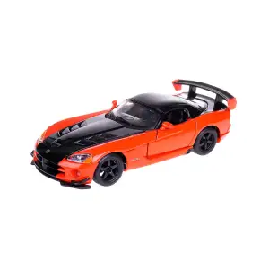 Автомодель DODGE VIPER SRT10 ACR (ассорти оранж-черн металлик, красн-черн металлик, 1:24) Bburago (18-22114)