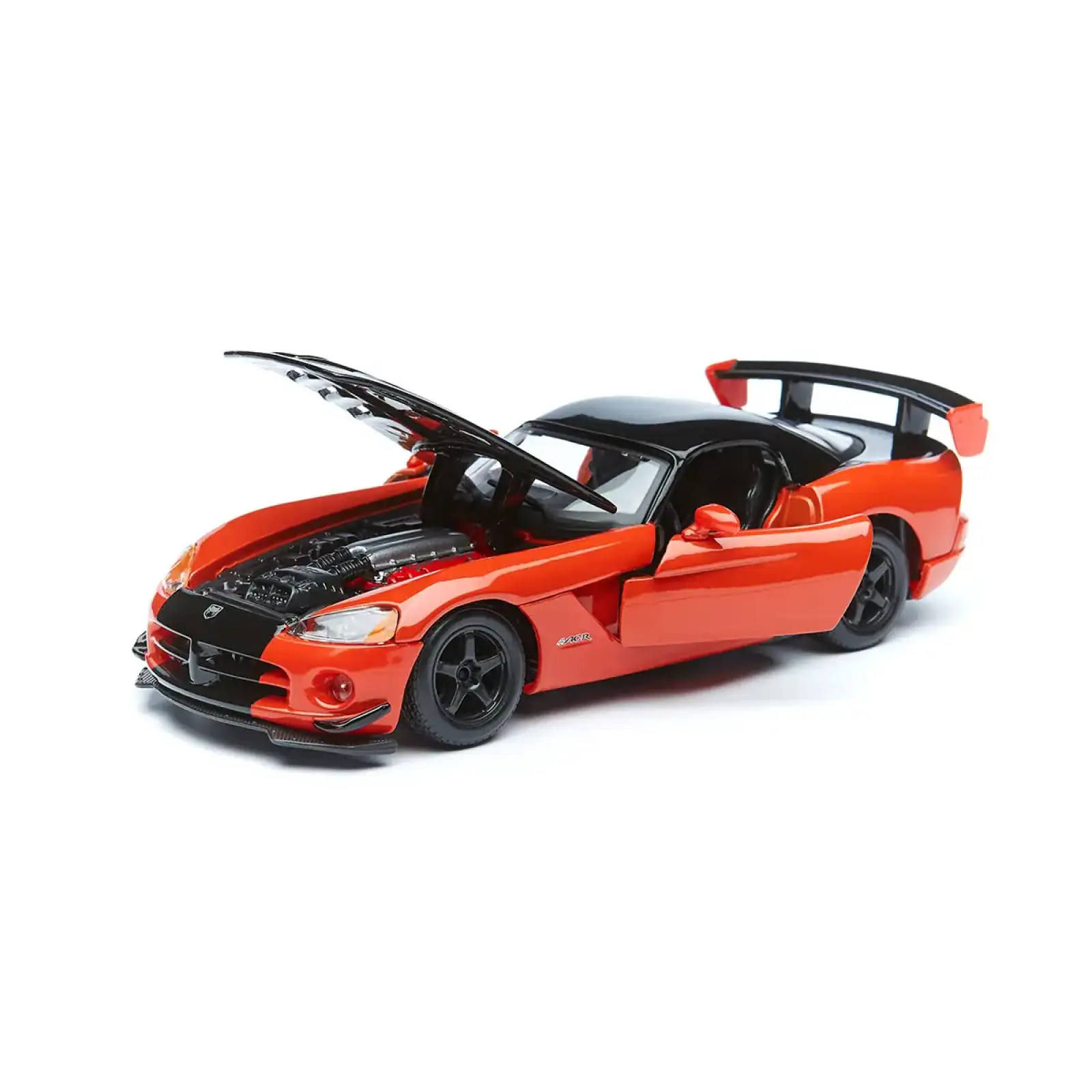 Автомодель DODGE VIPER SRT10 ACR (ассорти оранж-черн металлик, красн-черн металлик, 1:24) Bburago (18-22114)