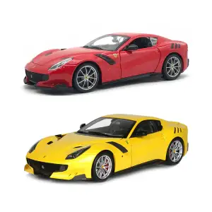 Автомодель FERRARI F12TDF (асорті жовтий, червоний, 1:24) Bburago (18-26021)