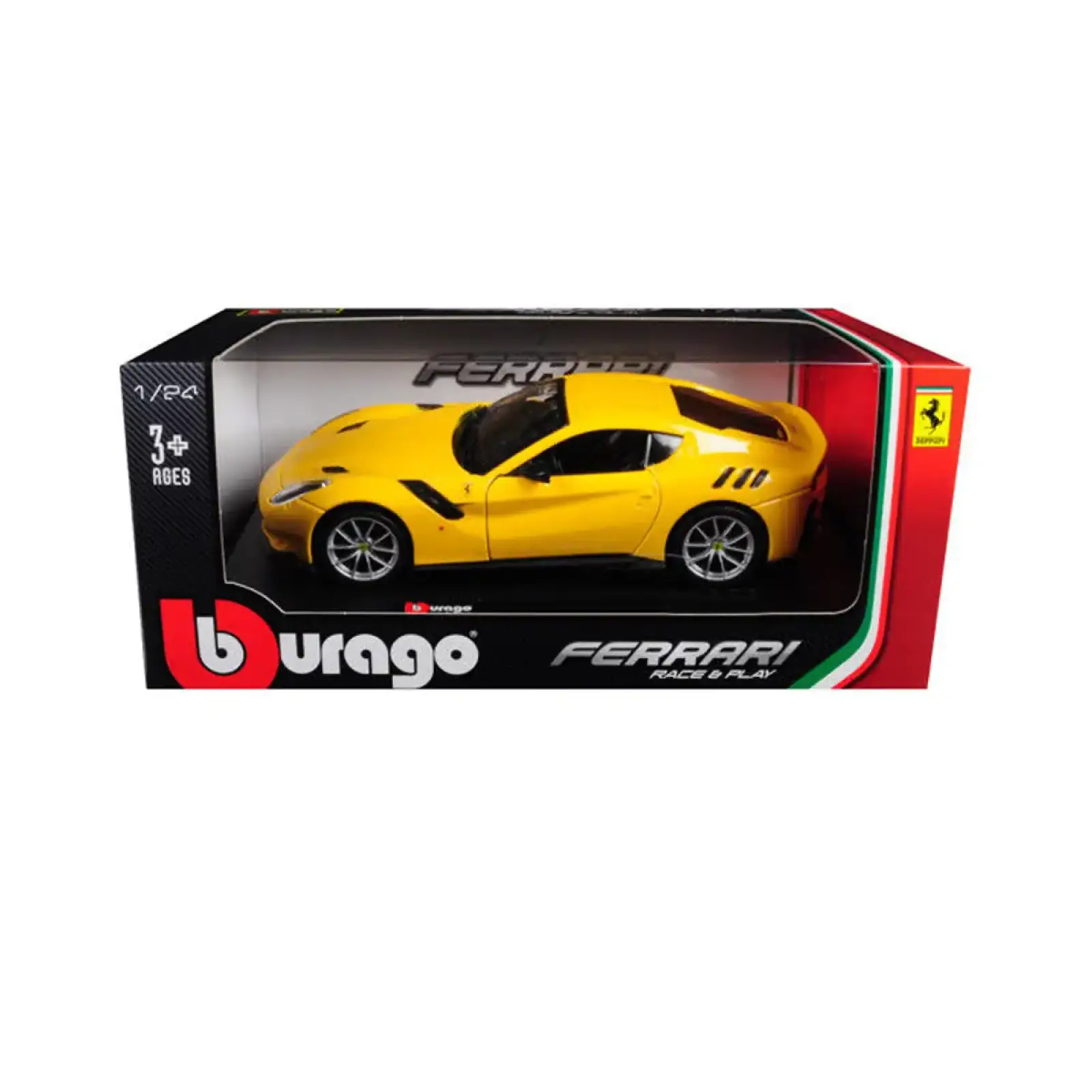 Автомодель FERRARI F12TDF (ассорти желтый, красный, 1:24) Bburago (18-26021)