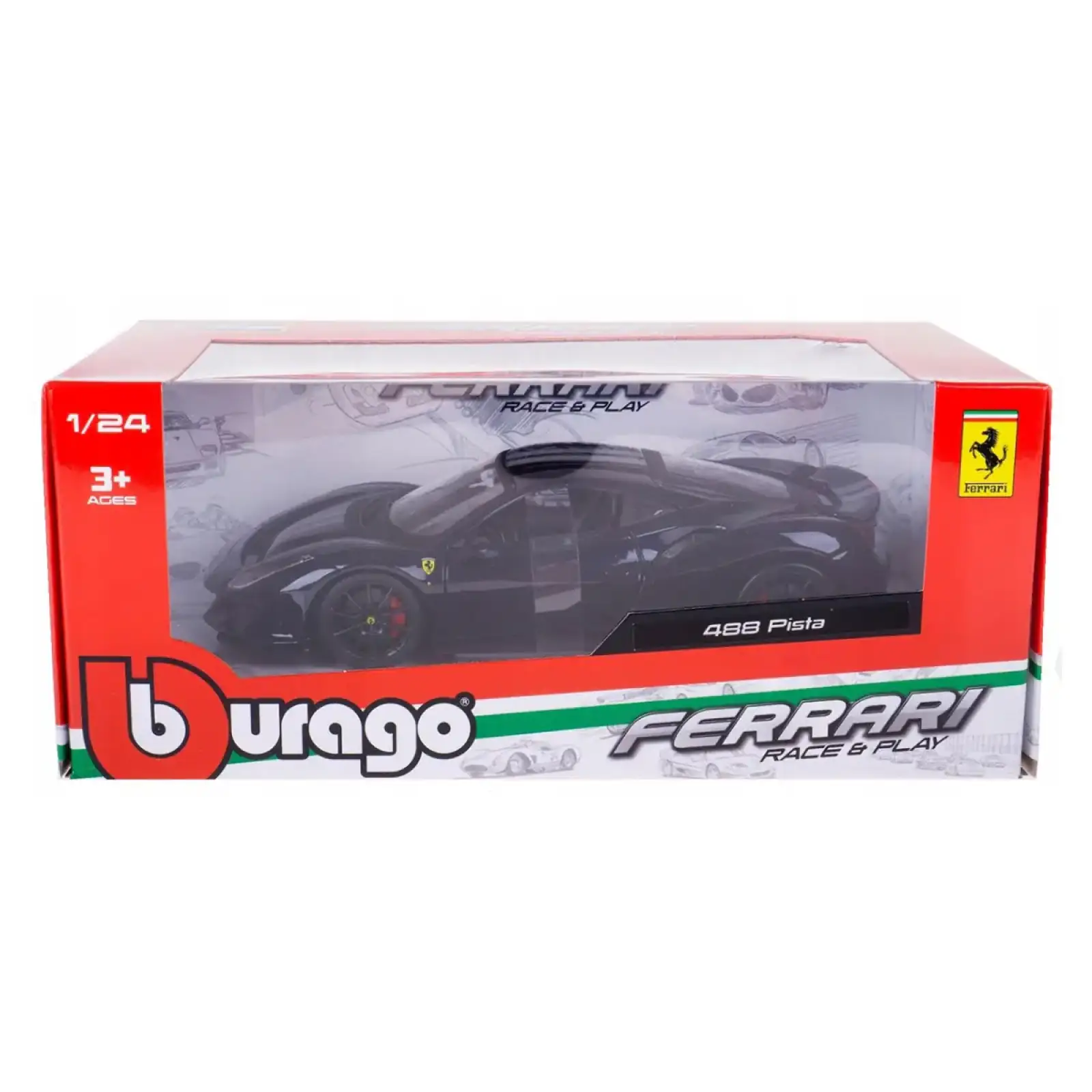 Автомодель - FERRARI 488 PISTA Bburago (18-26026)