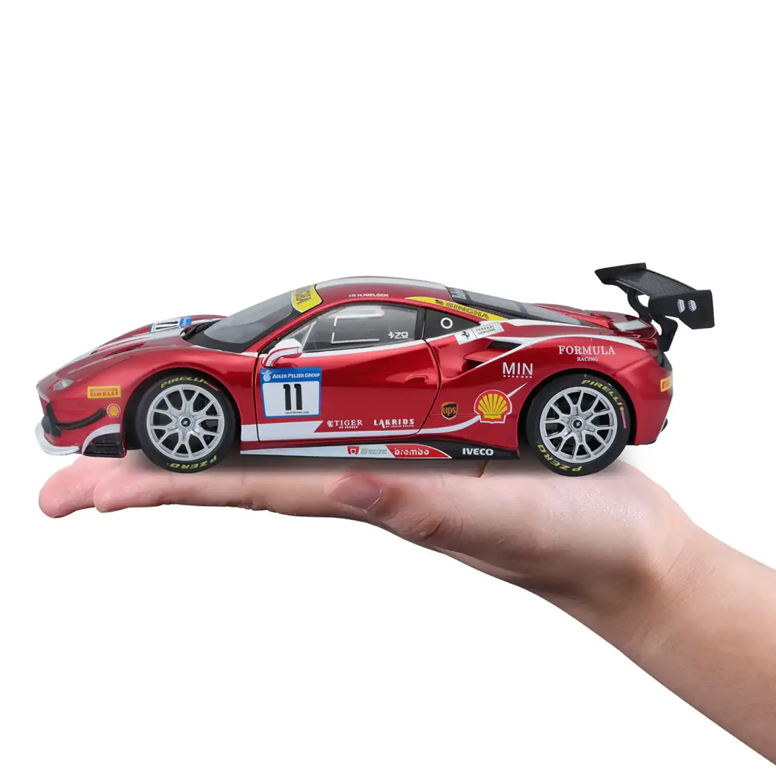 Авто-конструктор - FERRARI 488 CHALLENGE (1:24) Bburago (18-26586)