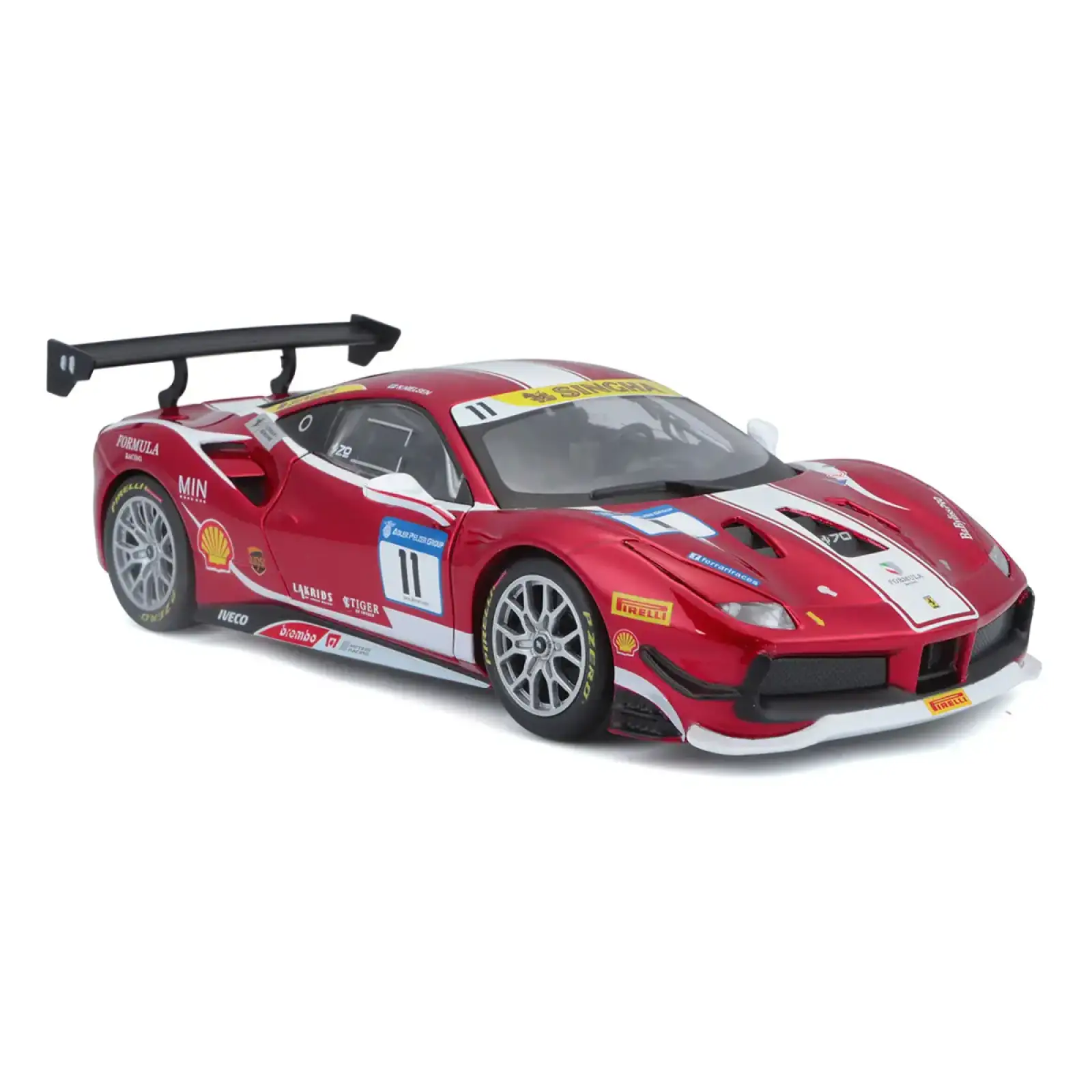 Авто-конструктор - FERRARI 488 CHALLENGE (1:24) Bburago (18-26586)