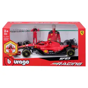 Автомодель з фігуркою - FERRARI SF-23 (1:24) Bburago (18-26809)