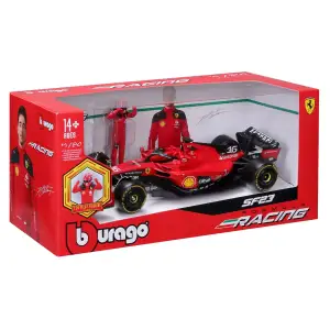 Автомодель з фігуркою - FERRARI SF-23 (1:24) Bburago (18-26809)