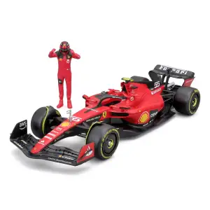 Автомодель з фігуркою - FERRARI SF-23 (1:24) Bburago (18-26809)