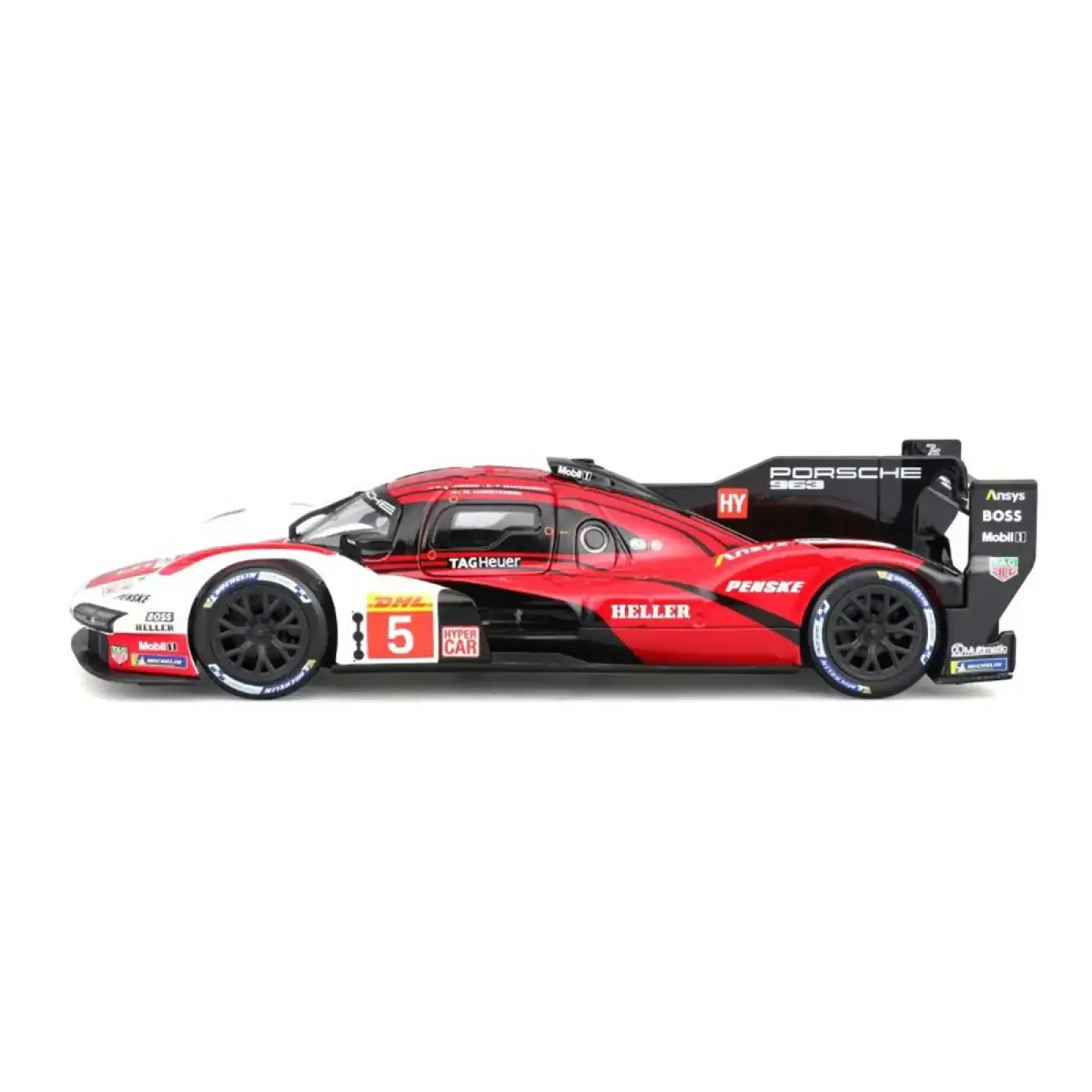 Автомодель PORSCHE 963 (1:24) Bburago (18-28022)