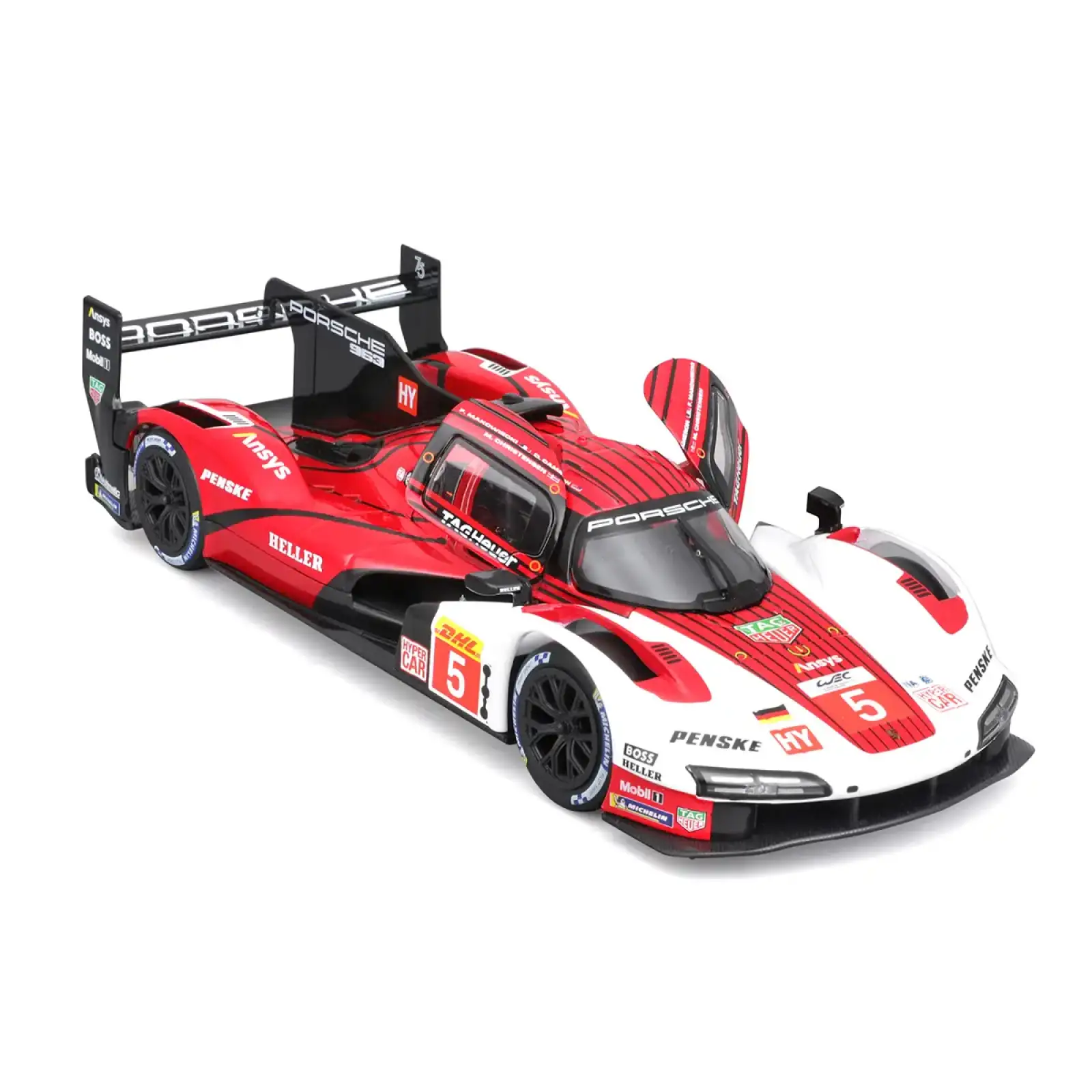 Автомодель PORSCHE 963 (1:24) Bburago (18-28022)