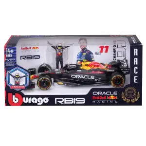 Автомодель з фігуркою - RED BULL RACING RB19 (1:24) Bburago (18-28036)