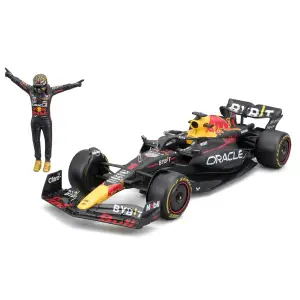 Автомодель з фігуркою - RED BULL RACING RB19 (1:24) Bburago (18-28036)