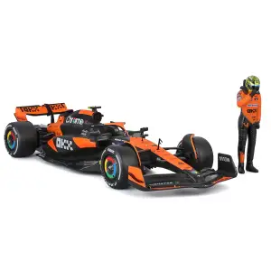Автомодель з фігуркою - MCLAREN MCL38 (1:24) Bburago (18-28040)