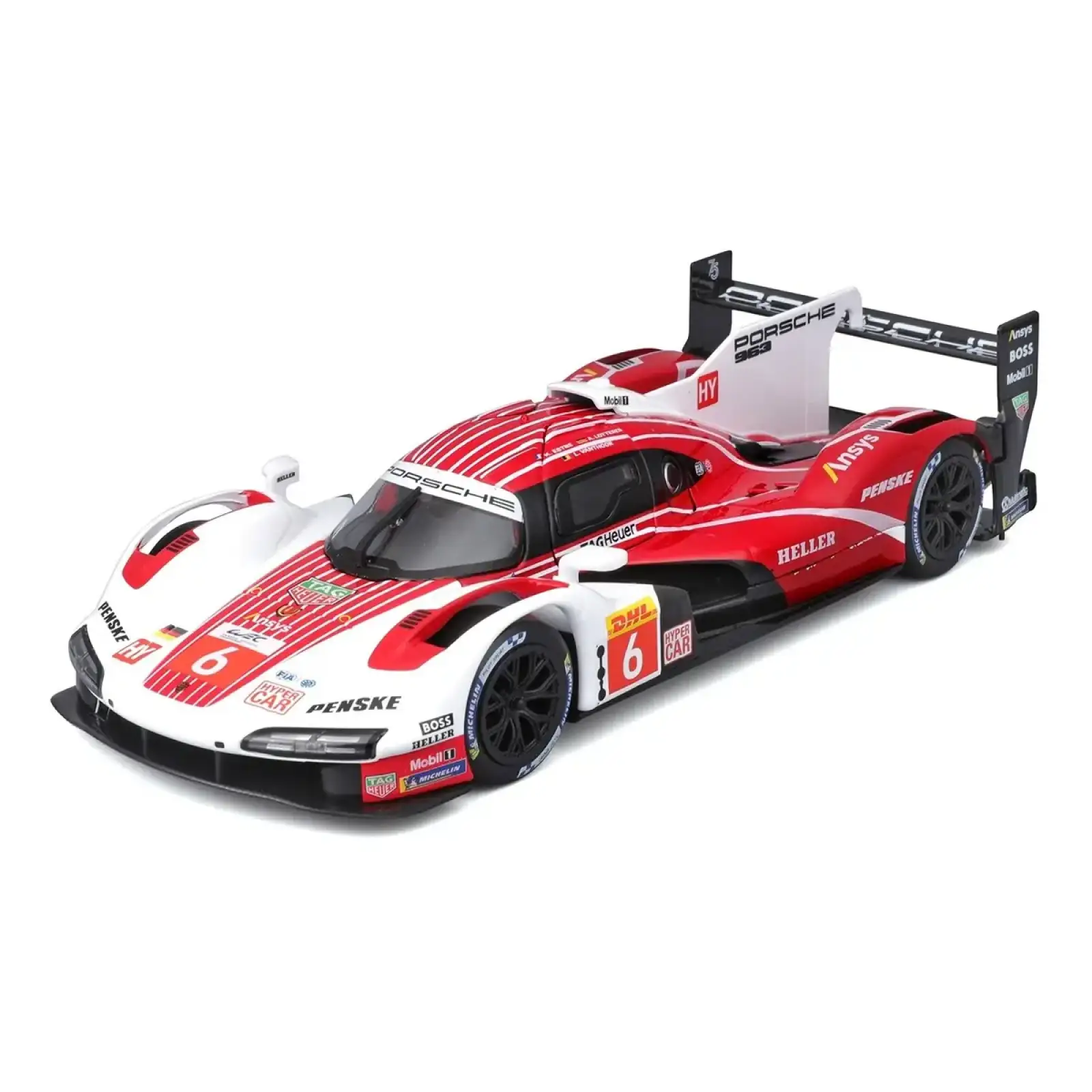 Автомодель - PORSCHE 963 (1:24) Bburago (18-28042)