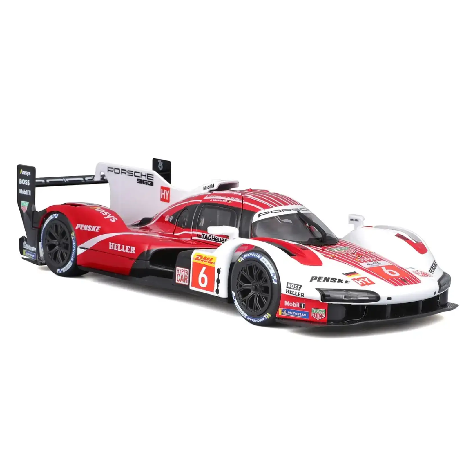 Автомодель - PORSCHE 963 (1:24) Bburago (18-28042)