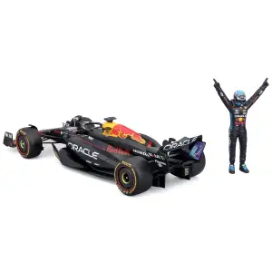 Автомодель с фигуркой – ORACLE RED BULL RACING RB20 (2024) (1:24) Bburago (18-28060 (#1))