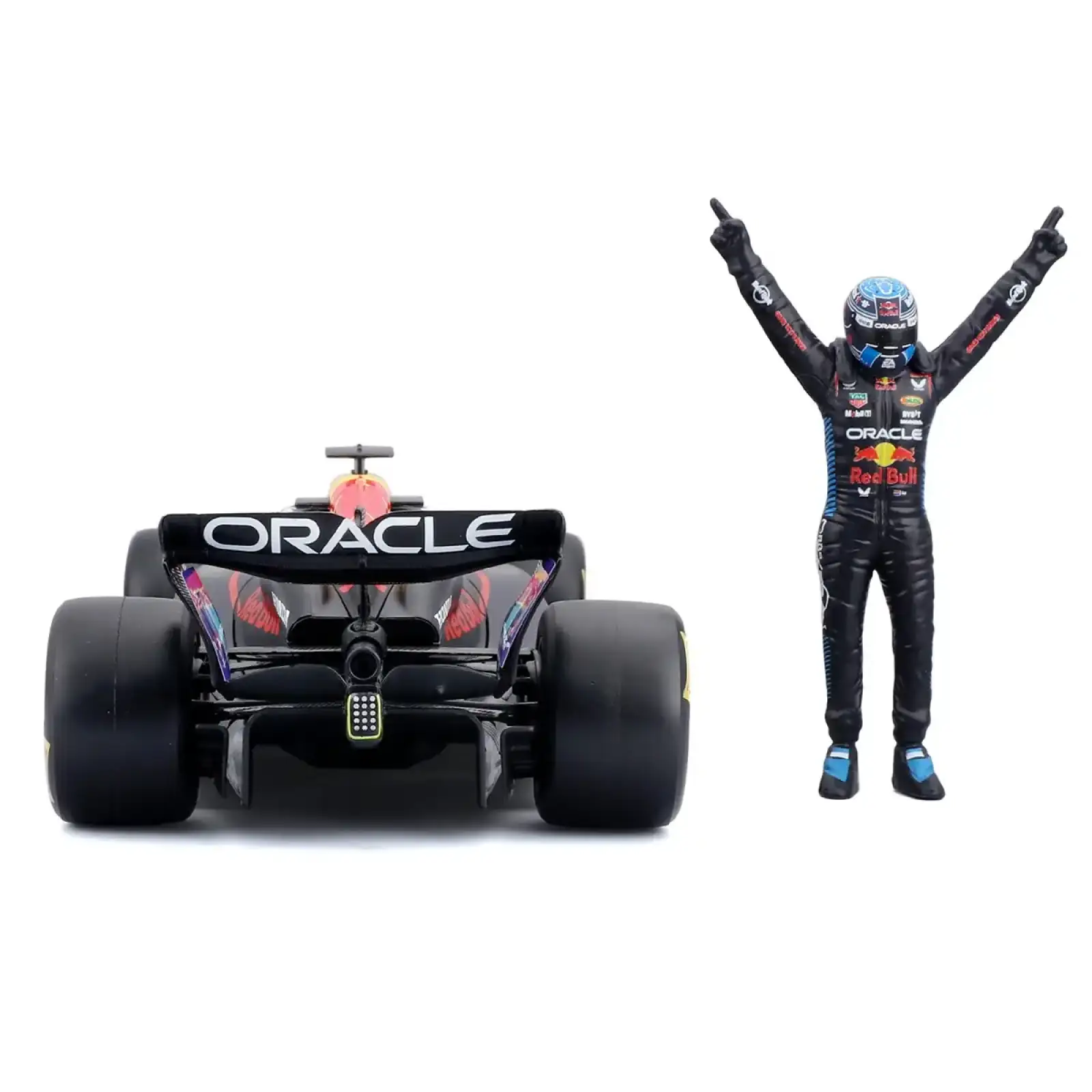 Автомодель с фигуркой – ORACLE RED BULL RACING RB20 (2024) (1:24) Bburago (18-28060 (#1))
