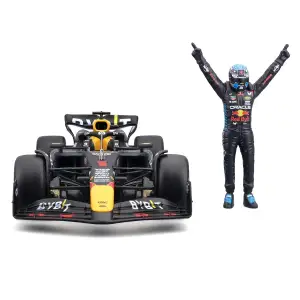Автомодель с фигуркой – ORACLE RED BULL RACING RB20 (2024) (1:24) Bburago (18-28060 (#1))
