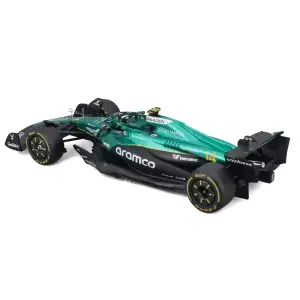 Автомодель з фігуркою – ASTON MARTIN AMR25 (2025) (1:24) Bburago (18-28071 (#14))