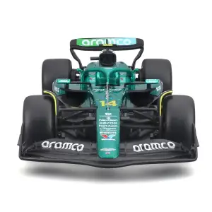 Автомодель з фігуркою – ASTON MARTIN AMR25 (2025) (1:24) Bburago (18-28071 (#14))