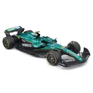 Автомодель з фігуркою – ASTON MARTIN AMR25 (2025) (1:24) Bburago (18-28071 (#14))