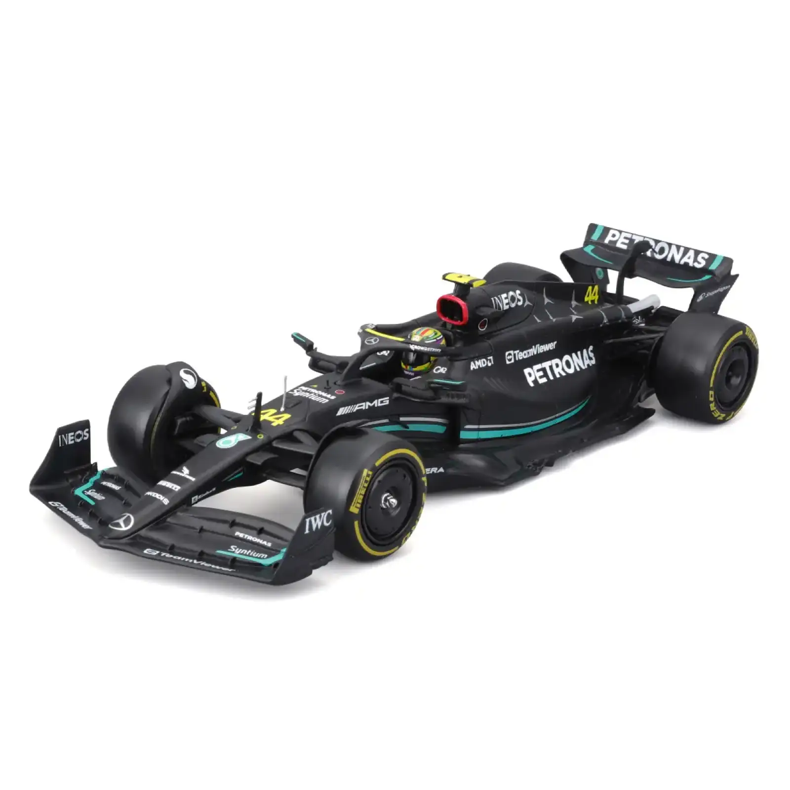 Авто-конструктор MERCEDES-AMG F1 W14 PERFORMANCE (1:24) Bburago (18-28510)